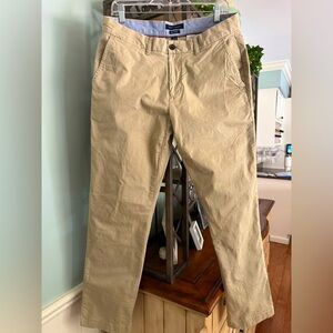 Tommy Hilfiger Men’s Khaki Dress Pants Straight Leg Size 32/32